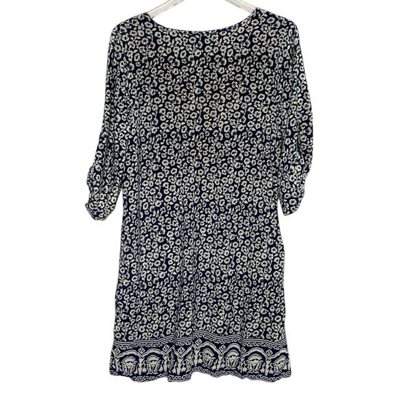 Patio Casuals by Cabernet M Womens Patio Dress Lounge Kaftan Black White - Picture 2 of 7